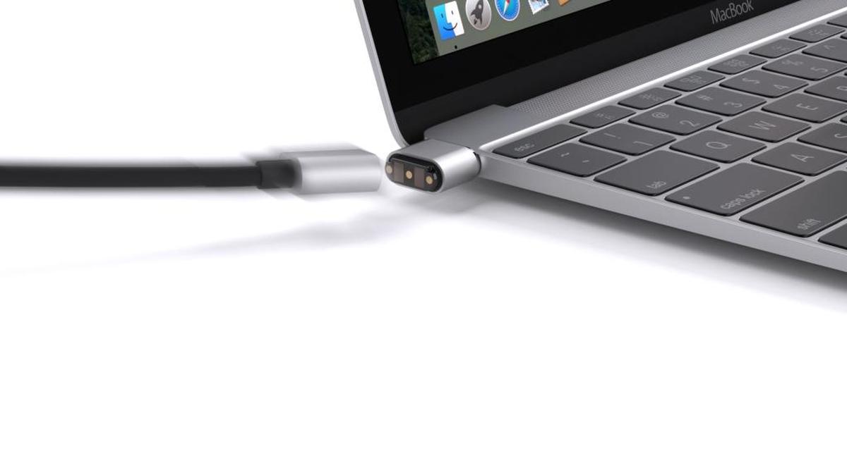 Griffin Technology’s BreakSafe patented quick-release magnetic connector plugs into a laptop’s USB-C port and safely disconnects from the rest of the cable when under stress or strain, like tripping over the power cord.
