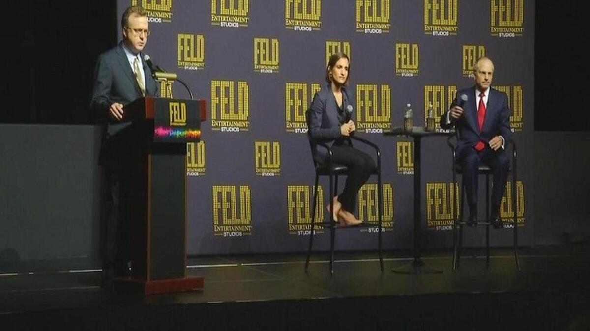 Officials with Feld Entertainment on Monday explained the decision to close the Ringling Bros. & Barnum & Bailey Circus.
