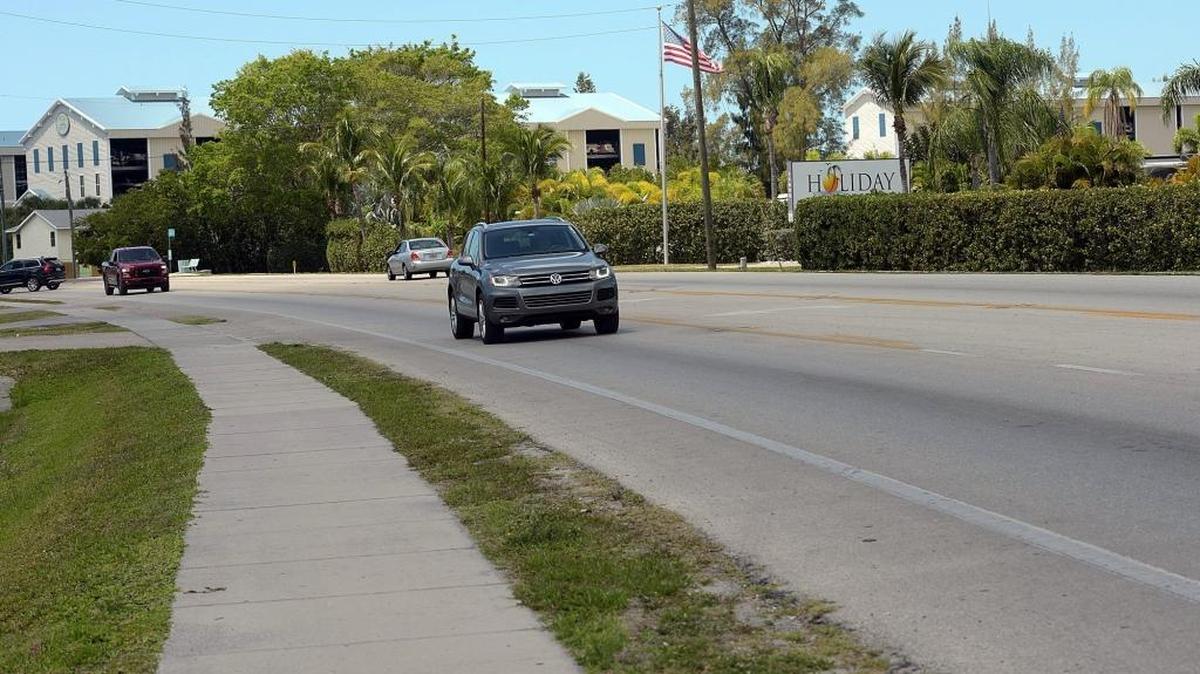 Florida Department of Transportation is proposing a median from 119th Street to 121st Street on Cortez Road to prevent any left turns onto 119th Street.