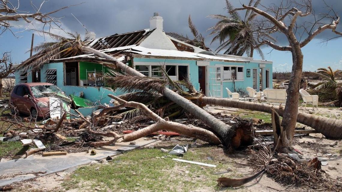 Hurricane Joaquin was one of just two major hurricanes to form in the Atlantic in 2015, intensifying to near Category 5 strength. The storm damaged houses on Crooked Island in the Bahamas, pictured here, and is blamed for sinking the cargo ship El Faro, killing a crew of 33.