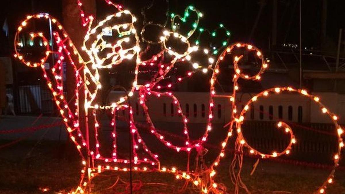Bradenton officials say it’s time to replace the much of the city’s Christmas decorations, such as this display at Bradenton City Hall.