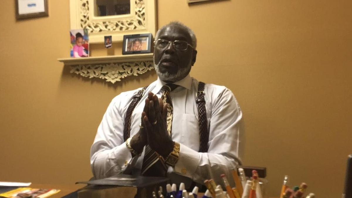 The Rev. Edward Green Jr. of St. Andrews African Methodist Church in Palmetto talks about the church’s new Smile and Wave Club Sunday. The club is a response to the recent shootings across the country. Club members simply have vowed to smile and wave at strangers in order to reduce fear.
