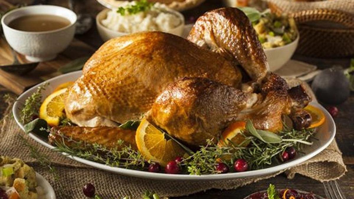 Whole Homemade Thanksgiving Turkey