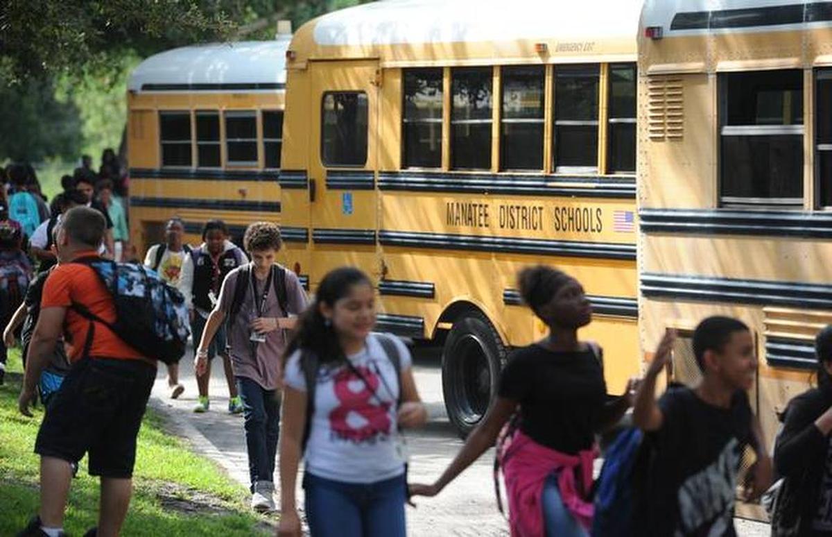 Manatee County students must register and be assigned to a school bus before using district transportation.