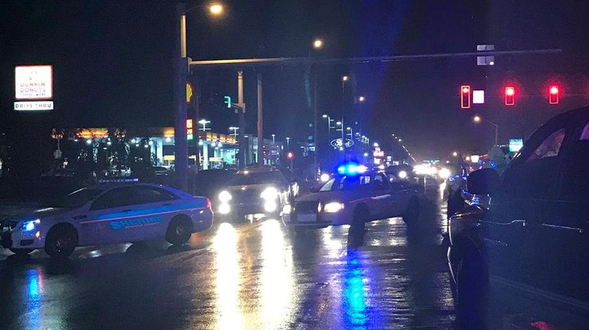 Two crashes, one involving a Manatee County Sheriff’s Office deputy, blocked several lanes of traffic Friday night at U.S. 41 and State Road 70.