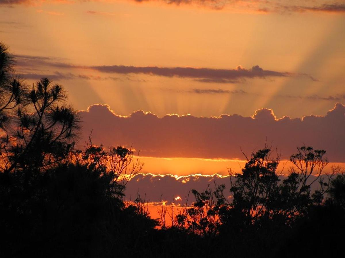 Sunset from Robinson Preserve in Manatee County.