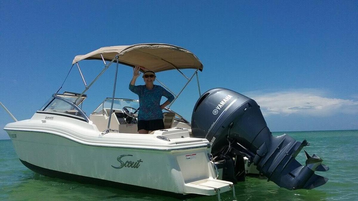 Paula Ney was caught in a rip current Monday when her husband, Tom, jumped in the water to save her. When they both became caught in the current’s strong pull, a father-son fishermen team came to their rescue, Tom Ney said.