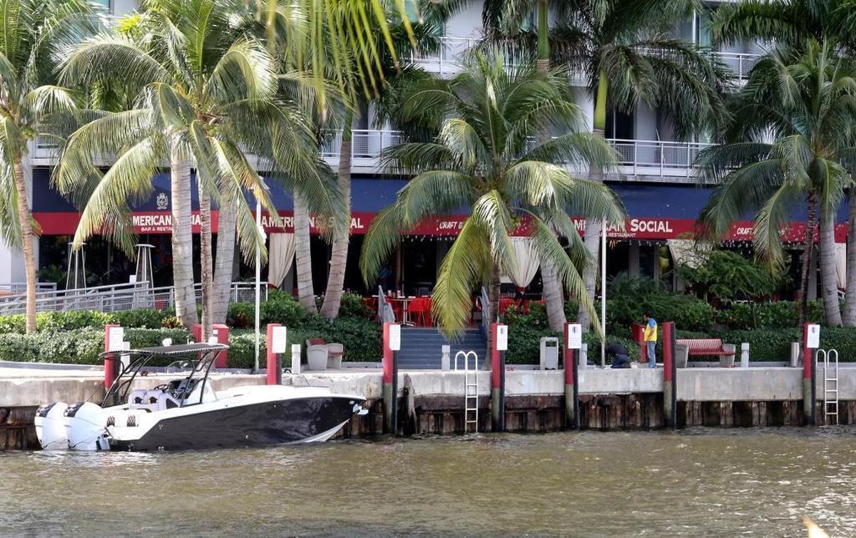 American Social Bar & Kitchen, 690 SW First Ct., Miami, is shown on Sept. 30, 2016. The bar and restaurant is the Miami River establishment that Marlins all-star pitcher Jose Fernandez and two friends visited in the hours before they perished in a boating accident after 3 a.m. Sunday, Sept. 25, 2016.