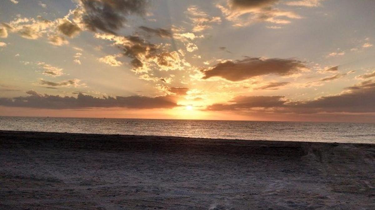 Submitted via the Bay News 9+ app: Sunset over Sand Key, Sunday, October 16, 2016.