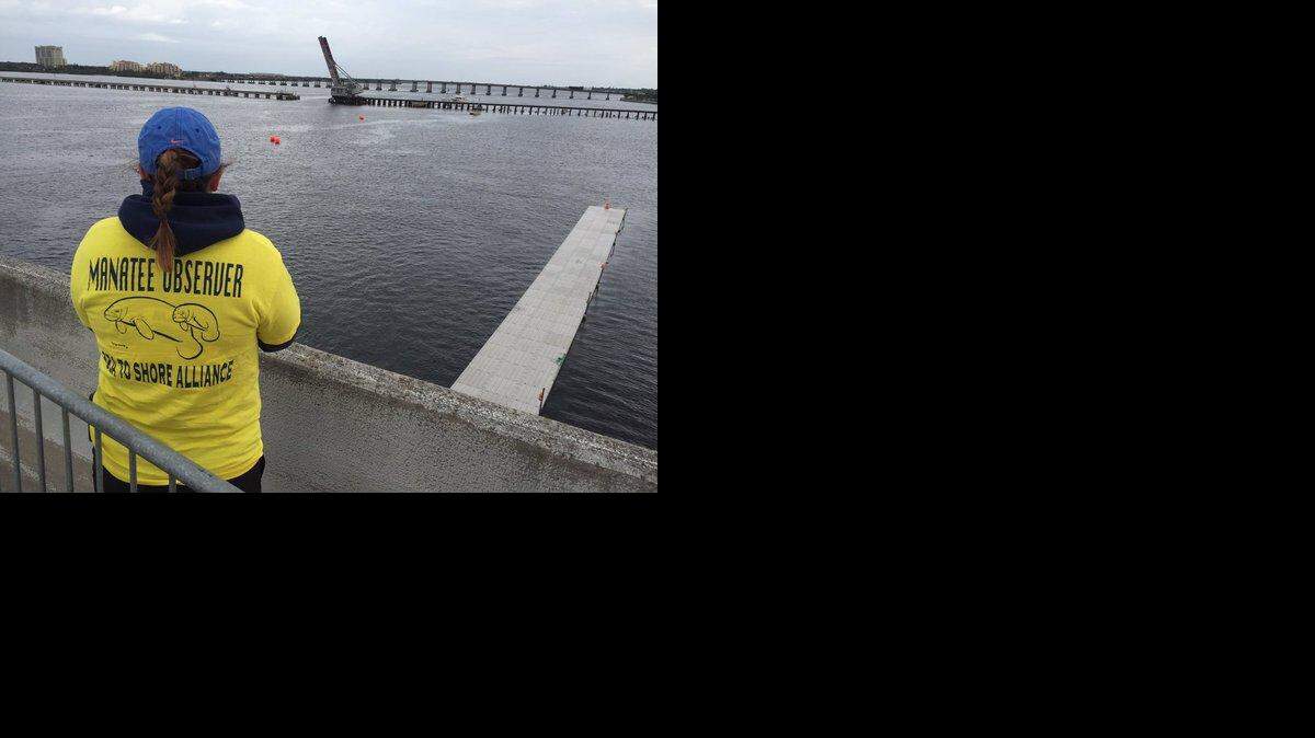 Sea to Shore Alliance volunteers were on the lookout for manatees Saturday morning. TIFFANY TOMPKINS-CONDIE/Bradenton Herald