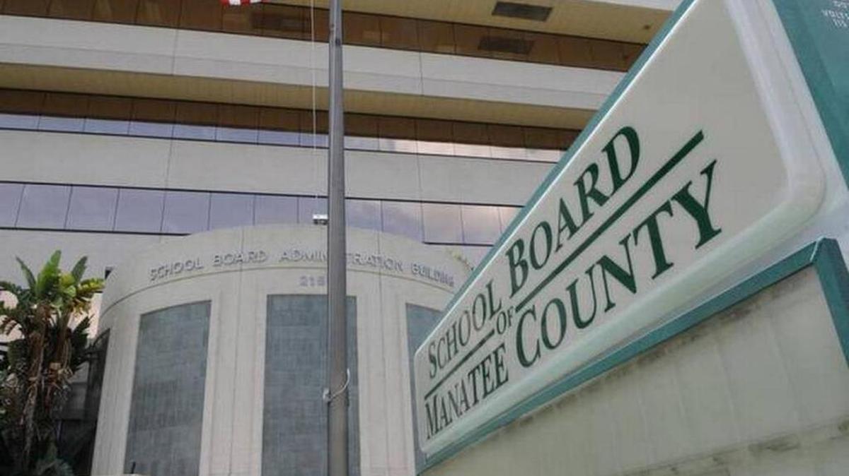 Manatee County School District administration building in downtown Bradenton.