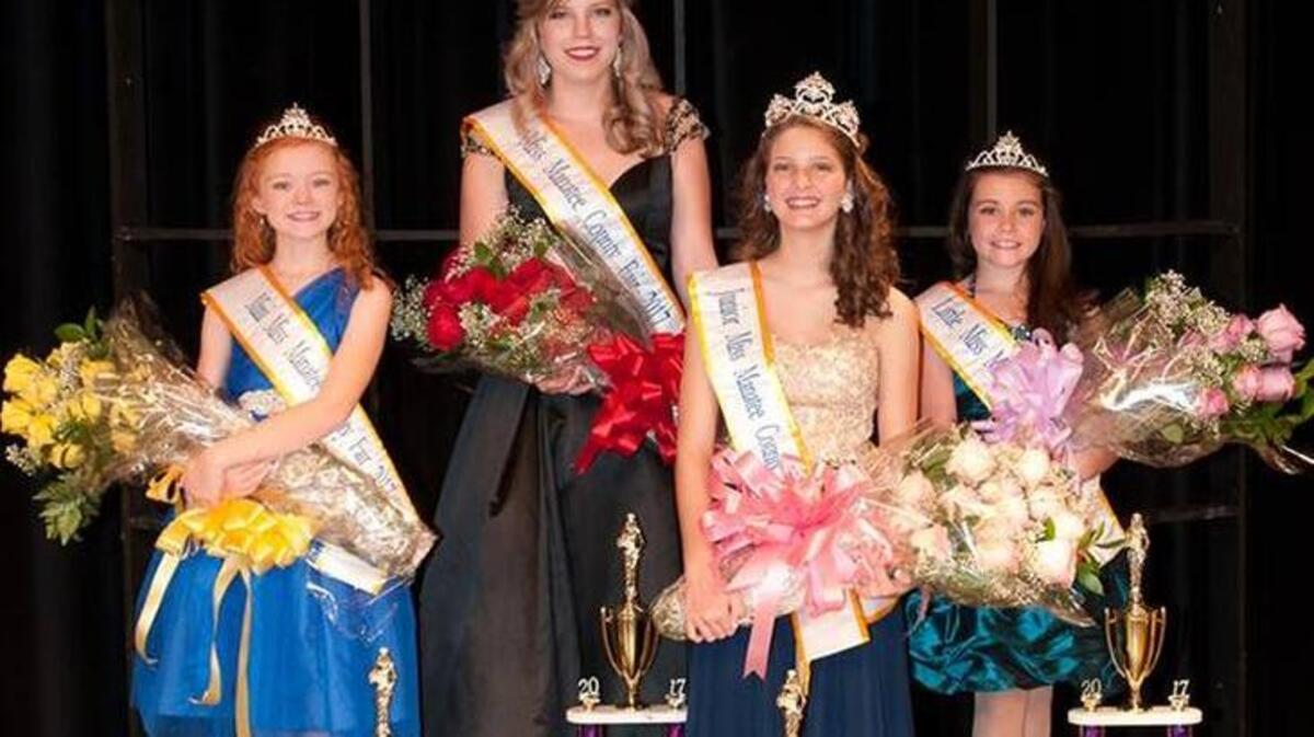 2017 Manatee County Fair Queen winners were selected Jan. 7. They are, from left, Maebry Paris, Mini Miss; Sadie Montanus, Miss; Reagan Williams, Junior Miss and Hailey Rizza, Little Miss.