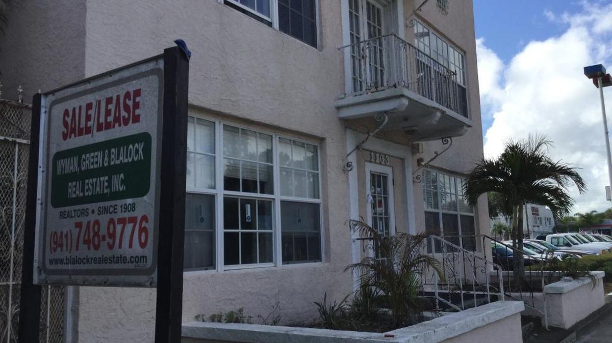 Vacant buildings at 1103 14th St. W. are being eyed by a Clearwater company to dispense medical marijuana.