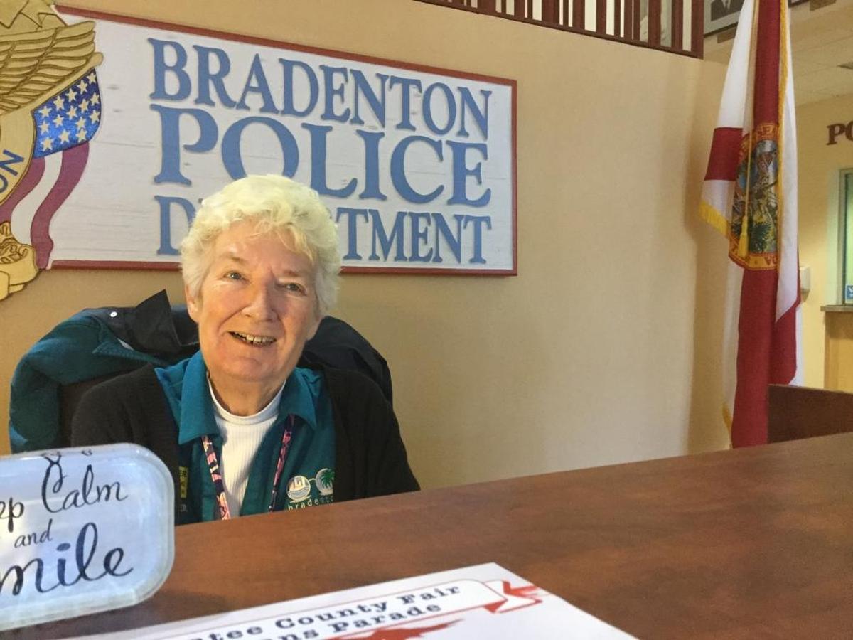 Judy Henshaw was named as Bradenton Police Department’s Volunteer of the Year. After six years of volunteering, she has some stories to tell.