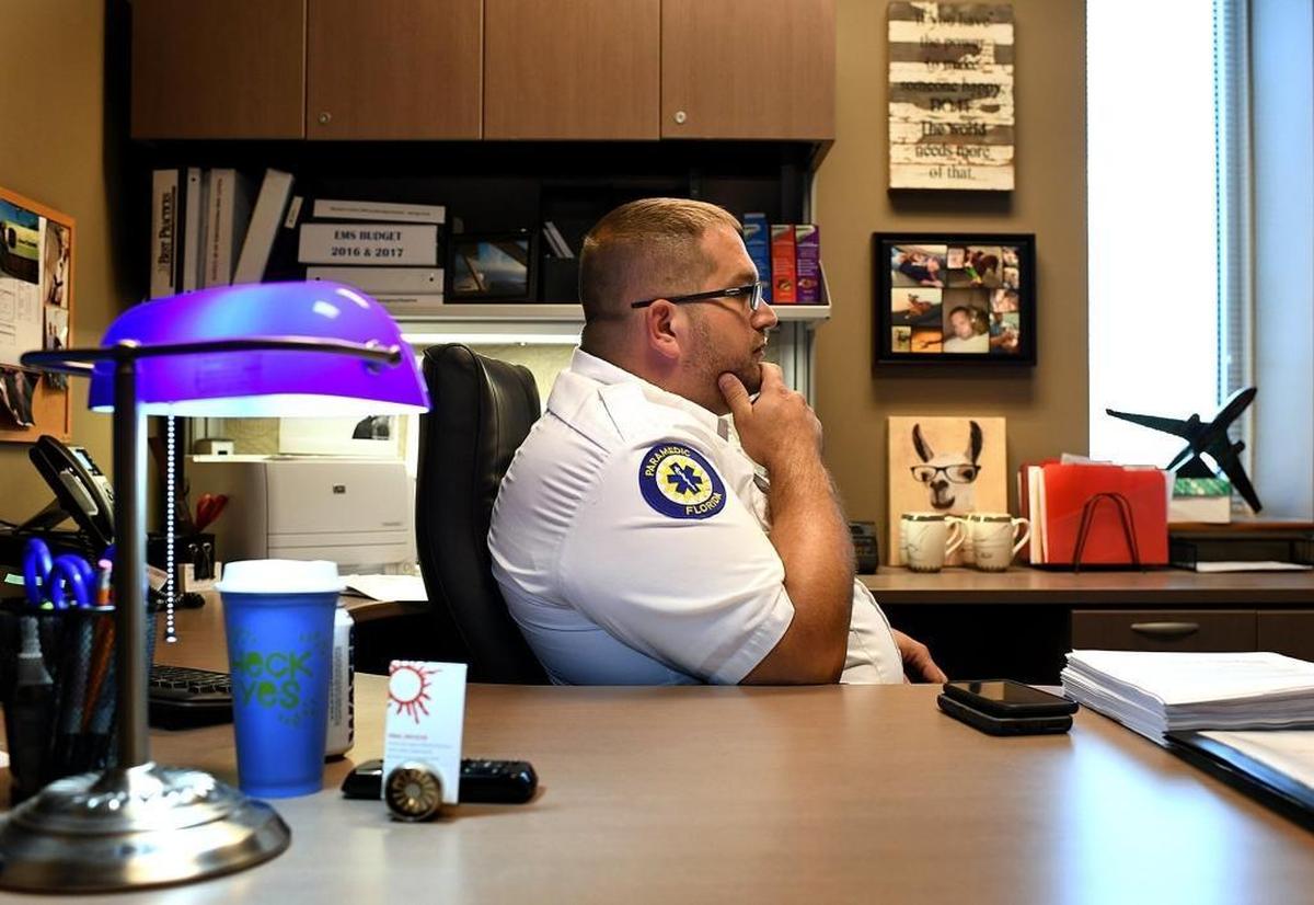 Manatee County EMS Chief Paul DiCicco believes the department will benefit from decreasing the number of ambulances that run calls at night. He said it won’t impact night response times and will make more resources available during the day.