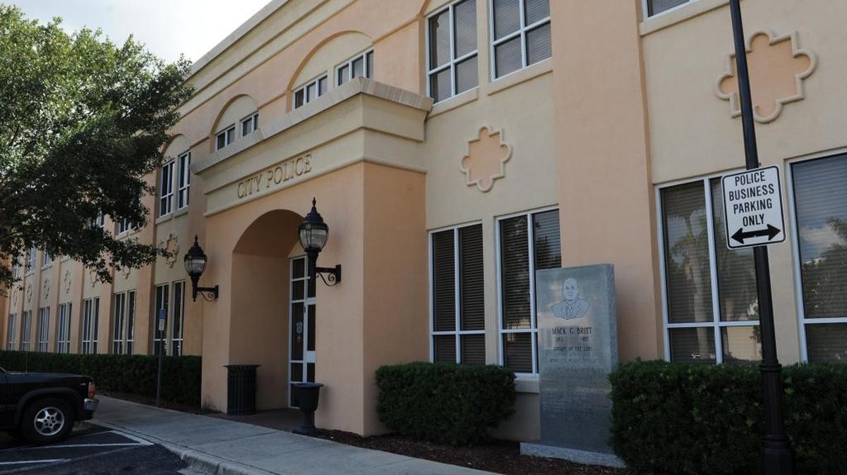The Bradenton Police Department headquarters.