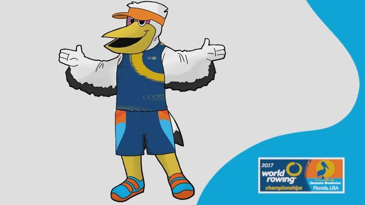 Organizers for the 2017 World Rowing Championships at Nathan Benderson Park are asking for votes to select the official name of the pelican mascot.