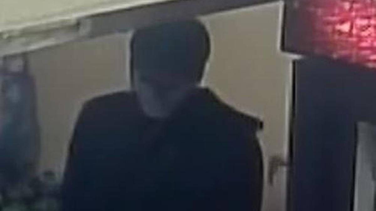 Images captured by the Pap John’s Pizza in Bradenton show the masked suspect who robbed the restaurant at gunpoint early Saturday.