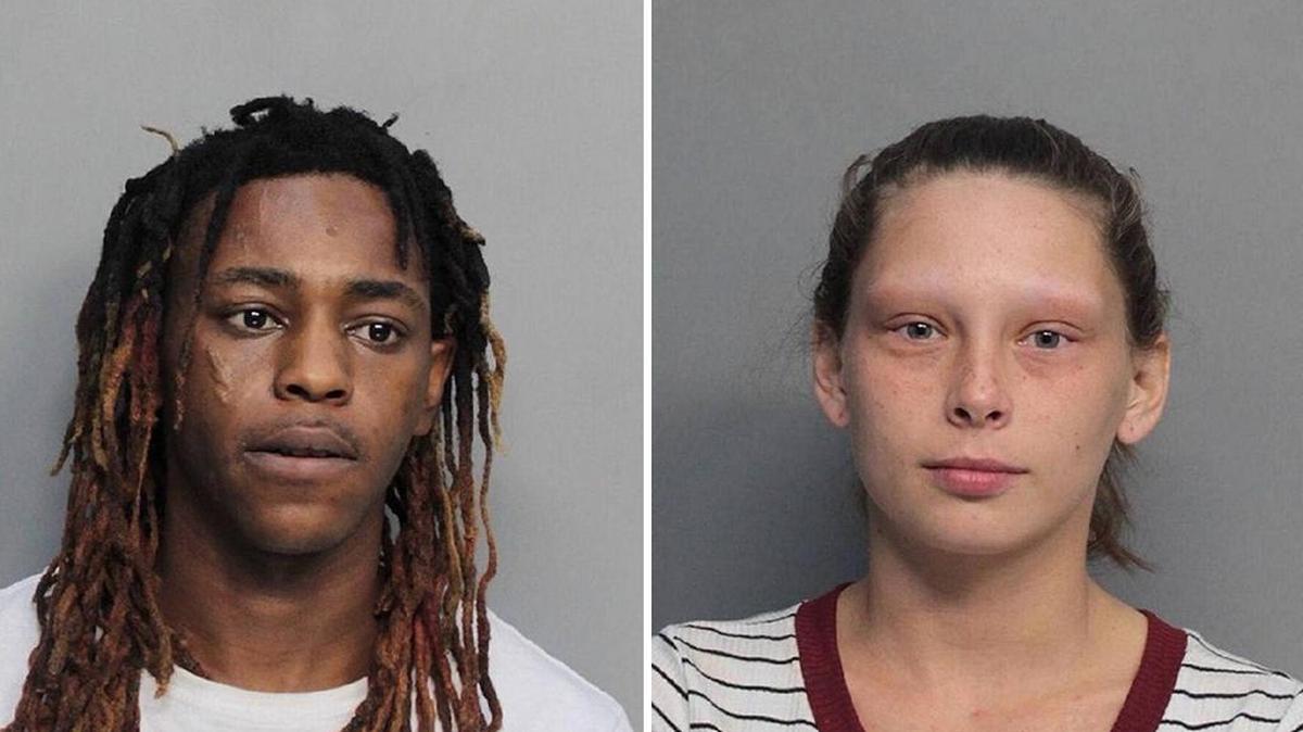 Cedric Cornelius Bethel, left, and Hailey Jay Magiera.