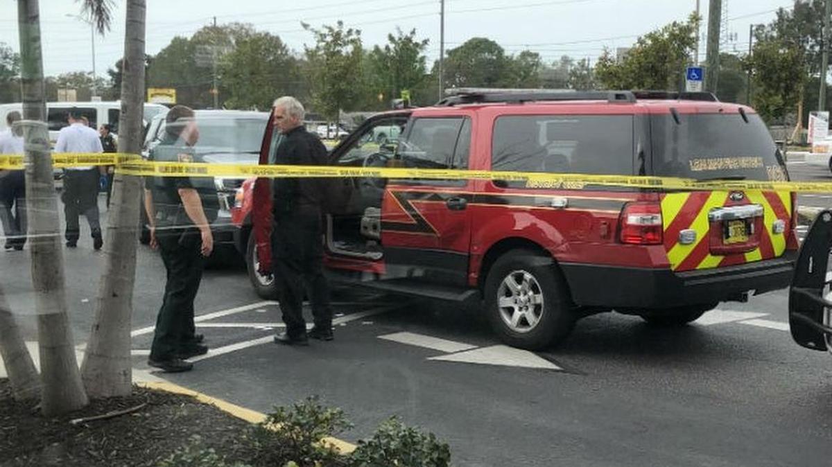 A man is accused of stealing a Lealman Fire District chief’s vehicle on Saturday, according to the Pinellas County Sheriff’s Office.