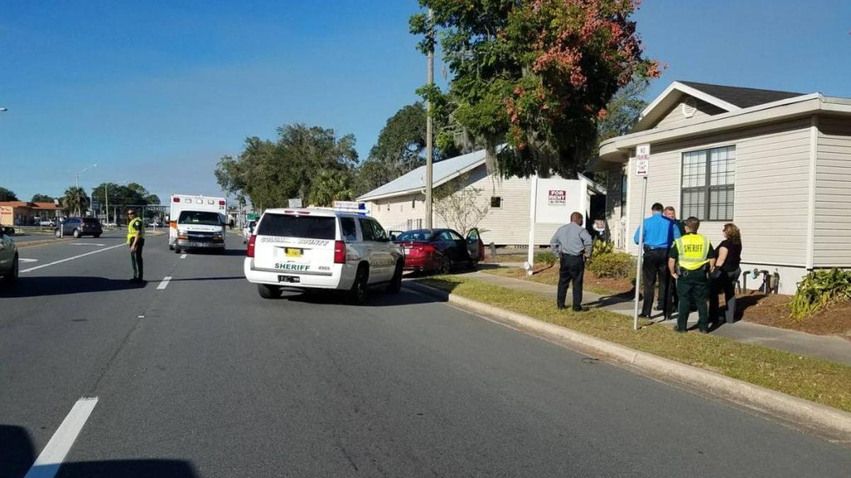 Columbia County Sheriff’s deputies immobilized a vehicle after a carjacking in Lake City Tuesday. A 13-year-old boy is facing charges in connection with the incident.