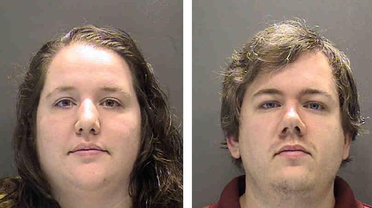 Amanda Towner, 25, and Nolan Towner, 30, were arrested Tuesday.