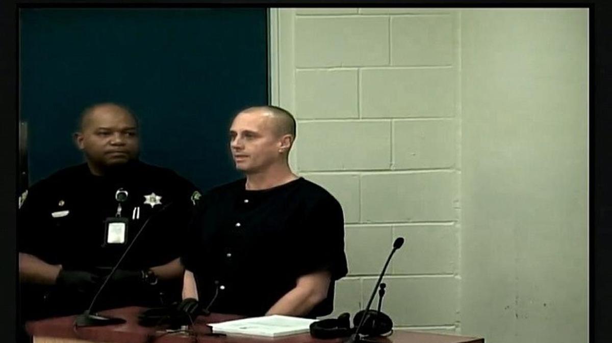 Michael Hunt, 43, was arrested outside of the Amway Center in Orlando on Friday night. He was charged with aggravated stalking and attempted kidnapping with a weapon, but a judge did not find probable cause for the attempted kidnapping charge during a first appearance Sunday.