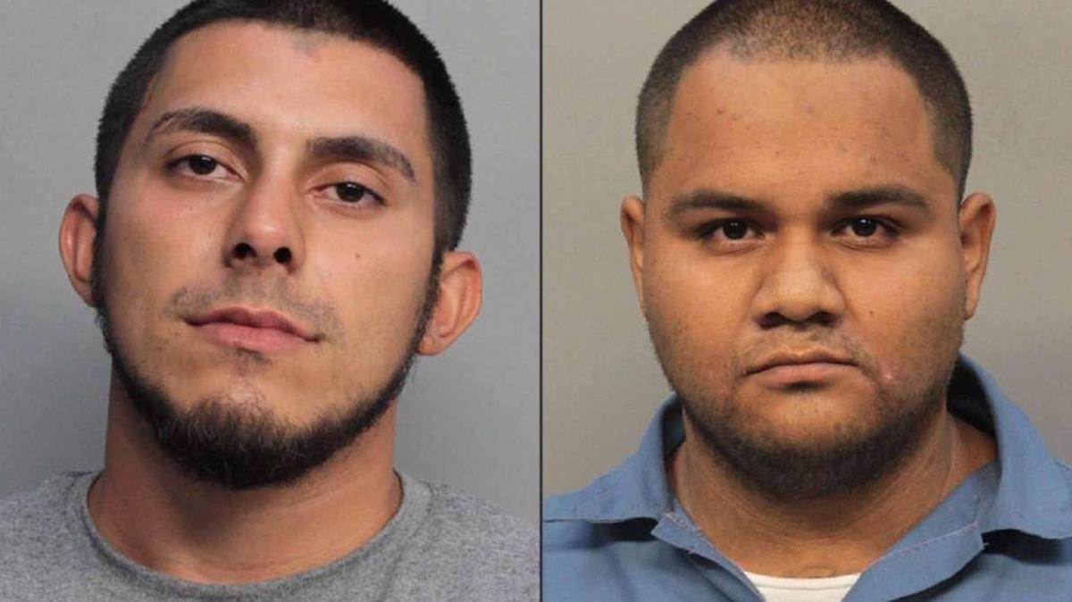 Jesus Perdomo, left, and Juan Salgado