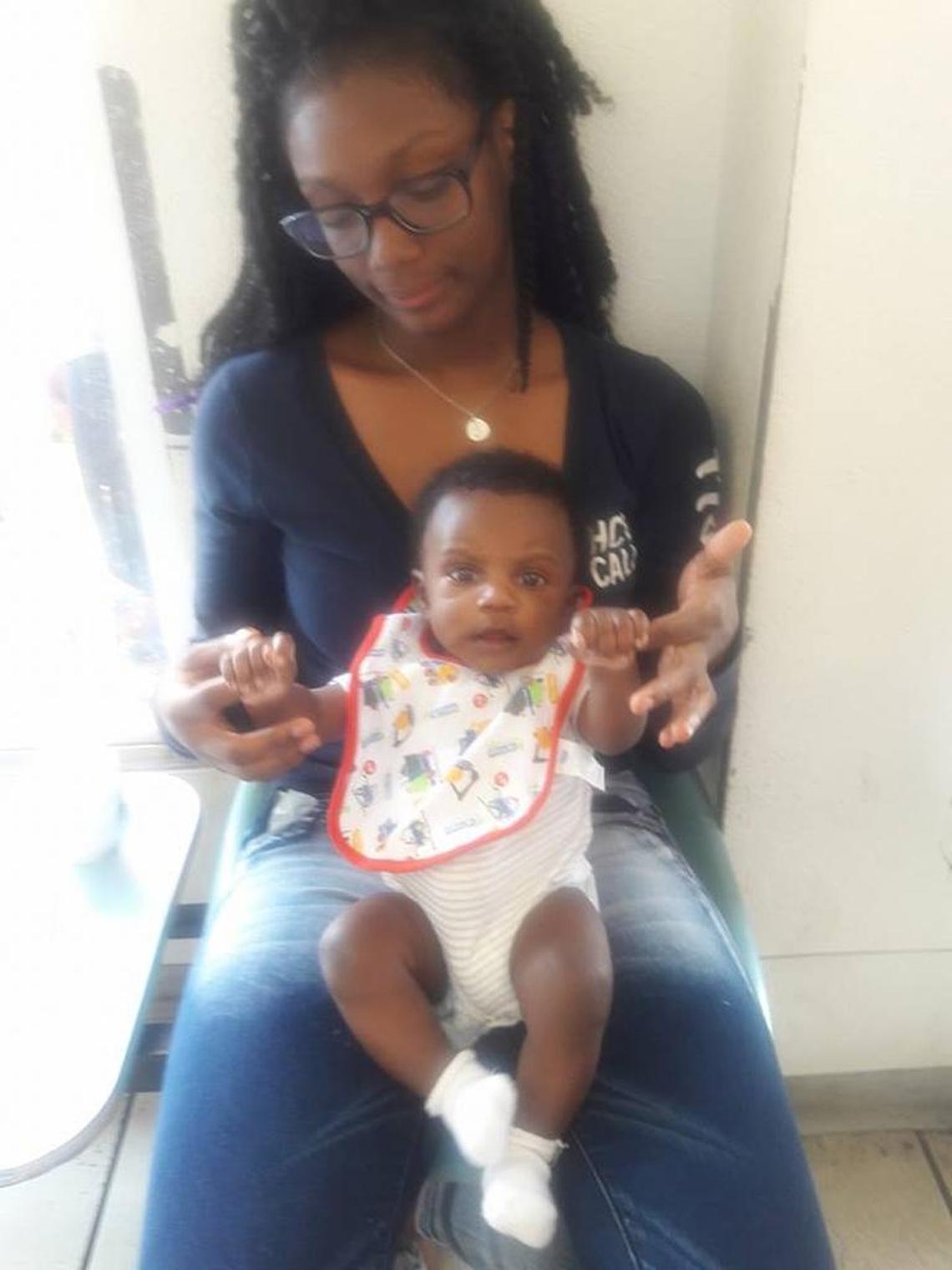 Diamond Shelman, 18, was stabbed before detectives say her boyfriend, Larry Bernard Williams, set her Bradenton apartment on fire. She and their 8-month-old son Jeremiah were found dead inside.