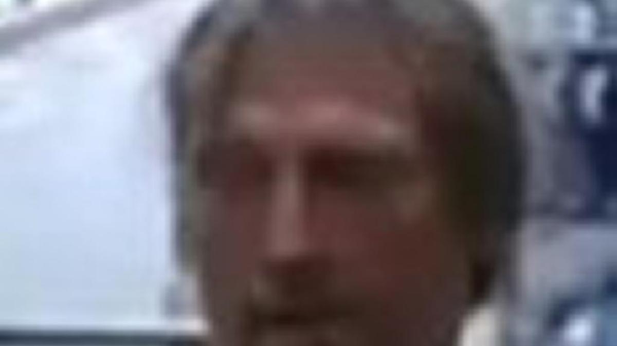 The suspect in an armed robbery Wednesday at Happy Feet Plus in Ellenton.