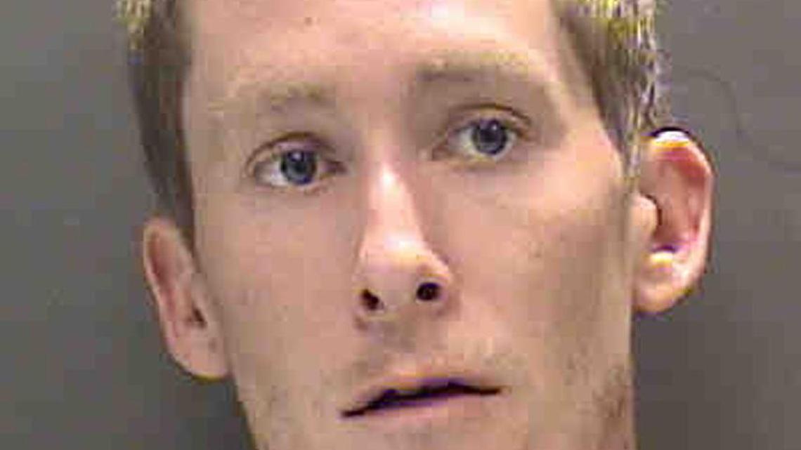 Brendan Sheridan, 28, was arrested Tuesday.