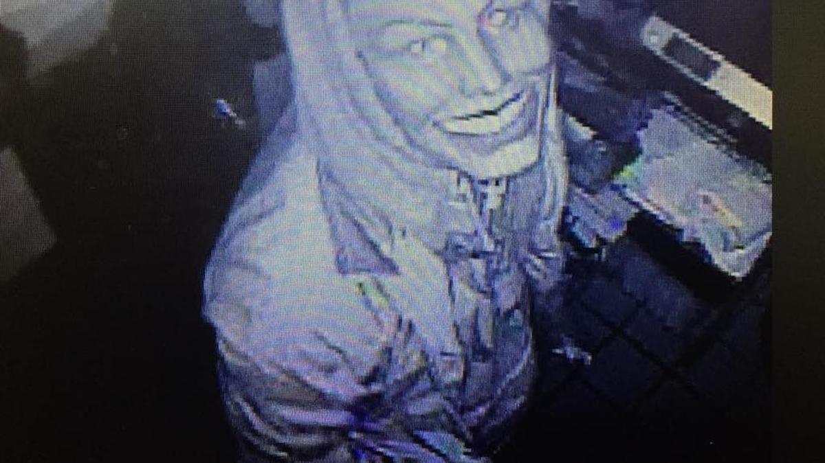 On Feb. 21, a masked suspect entered a Burger King through the drive-thru window around 3 a.m. attempting to open the safe.