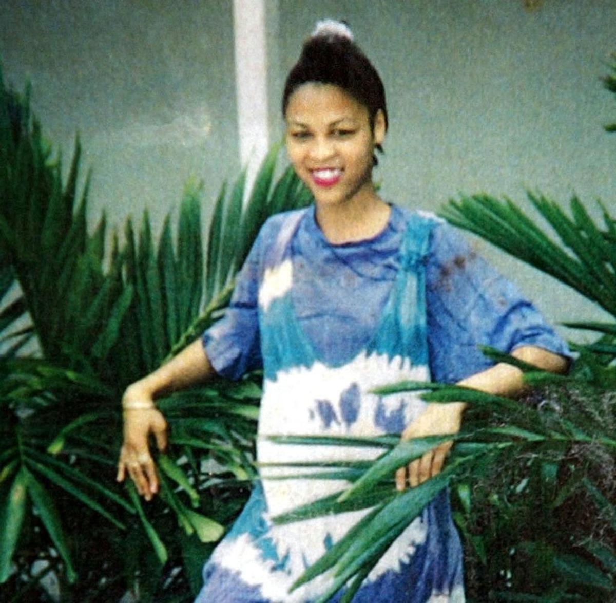 Lisa Dyke, then-18, in this copy of a photo from 1993.