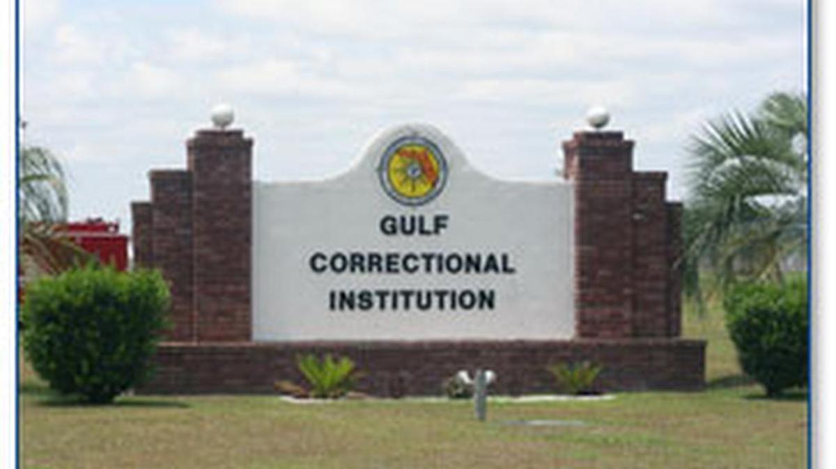 Inmates rioted Wednesday morning at Gulf Correctional Institution near Pensacola.