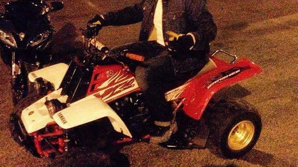 Wilfredo Garcia’s Facebook profile photo shows him on an ATV, which is what he used to run tauntingly from Hollywood police on MLK Day.