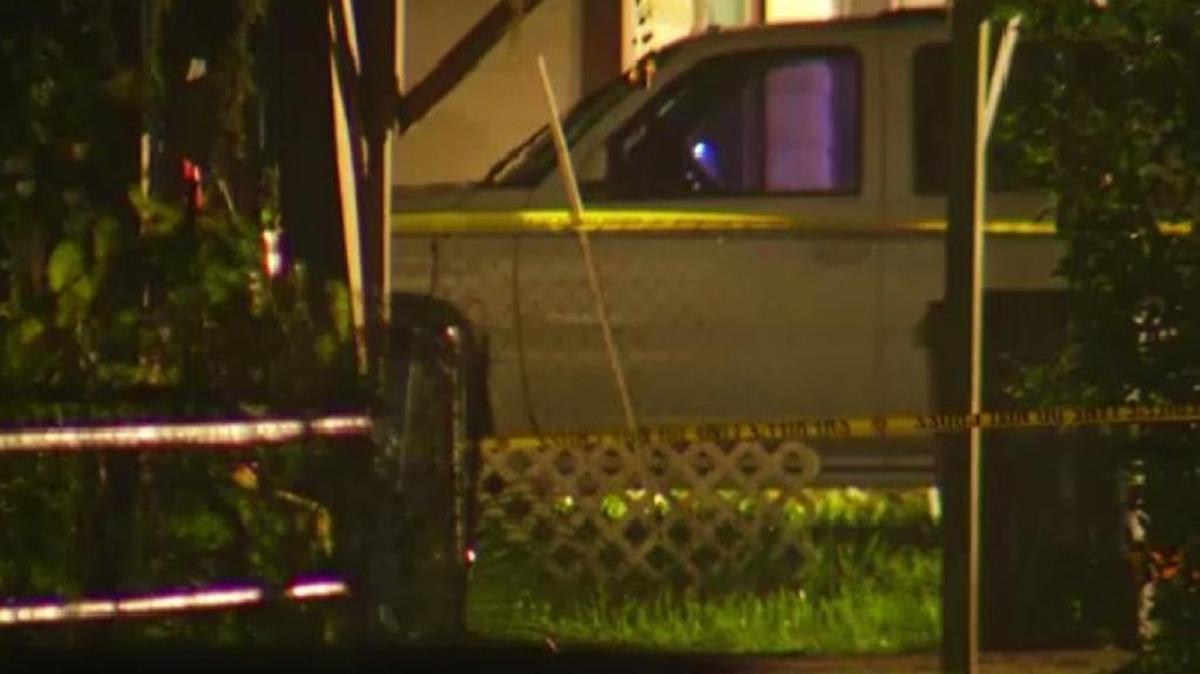 Polk County Sheriff Grady Judd said a Cadillac drove past a house several times and fired shots Sunday evening.