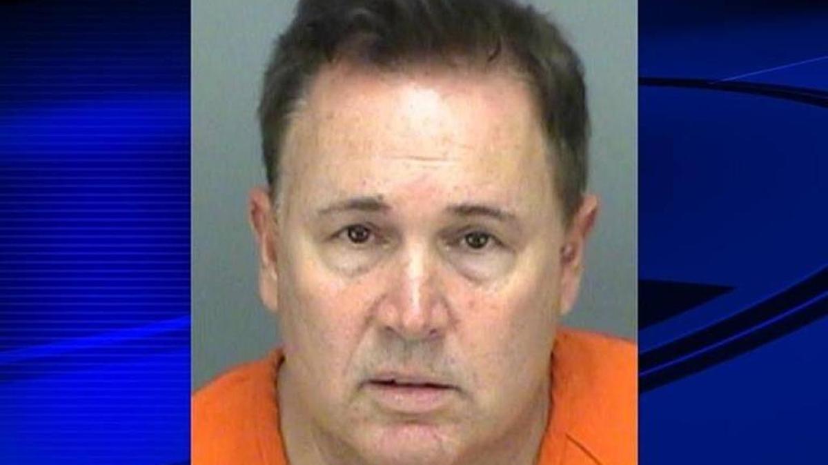 Andrew Spark was arrested in Pinellas County Sunday after investigators caught him exposing himself to an inmate while visiting under the guise of official attorney-client business. He bonded out of jail later that night and is now wanted on similar charges in Hillsborough County.