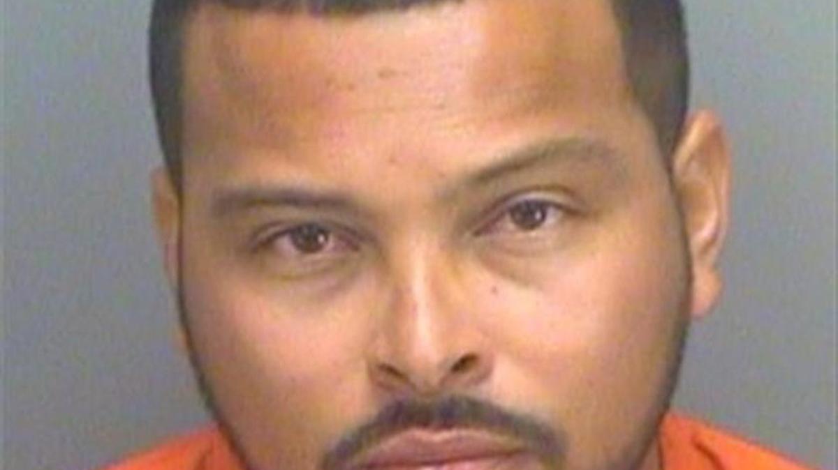 Edgar A. Hidalgo, 32, of Sarasota, was charged with one count of leaving the scene of a crash with property damage, one count of DUI, and one count of possession of cocaine.