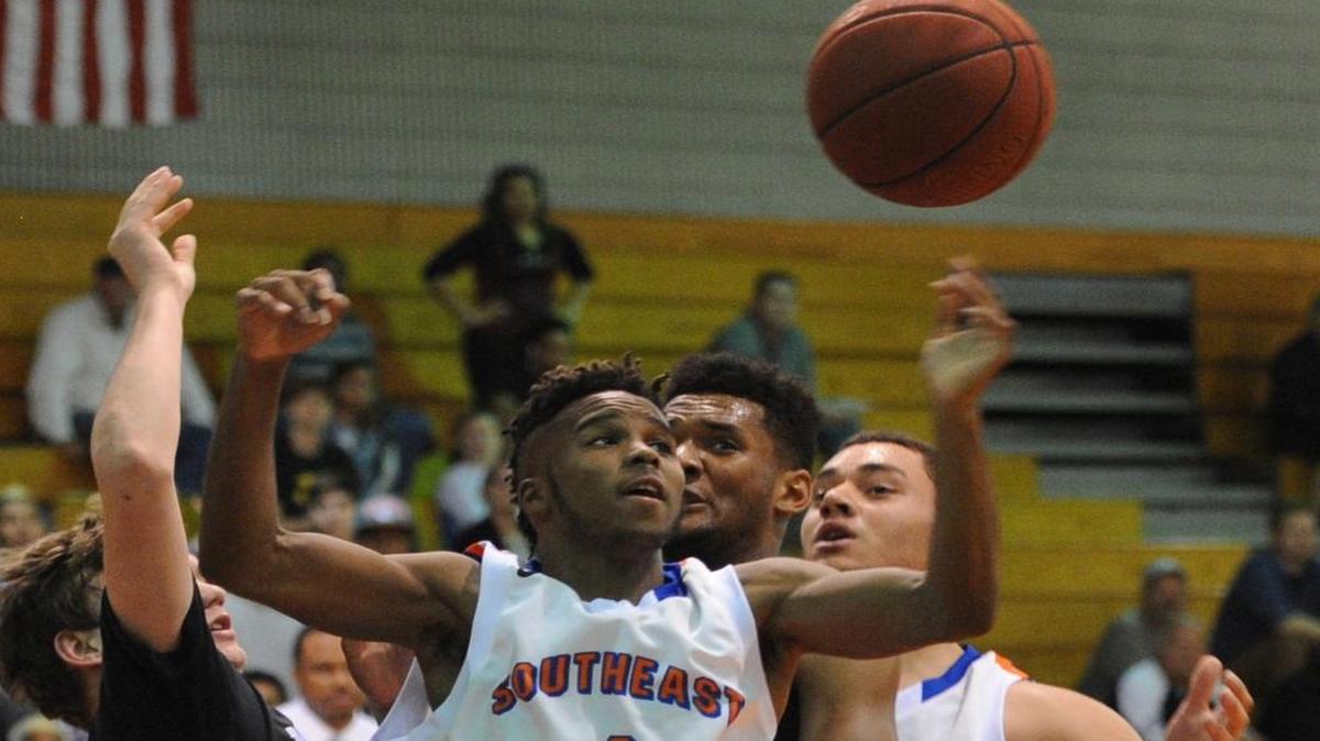 Southeast High's Keives Brooks plays during a region semifinal at Southeast High School in this 2016 file photo.