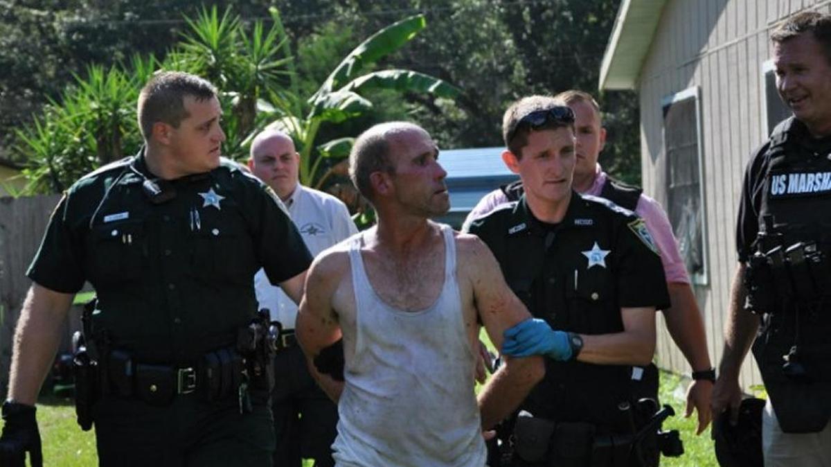 Joshua Holmes, 36, was captured in Masaryktown Thursday after he escaped from work detail Wednesday.