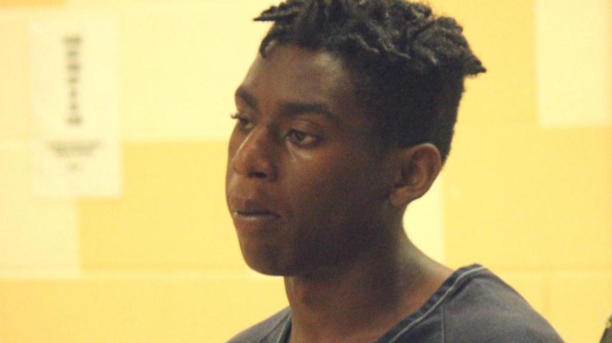 Trey Nonnombre makes his first appearance in court in July 2015.