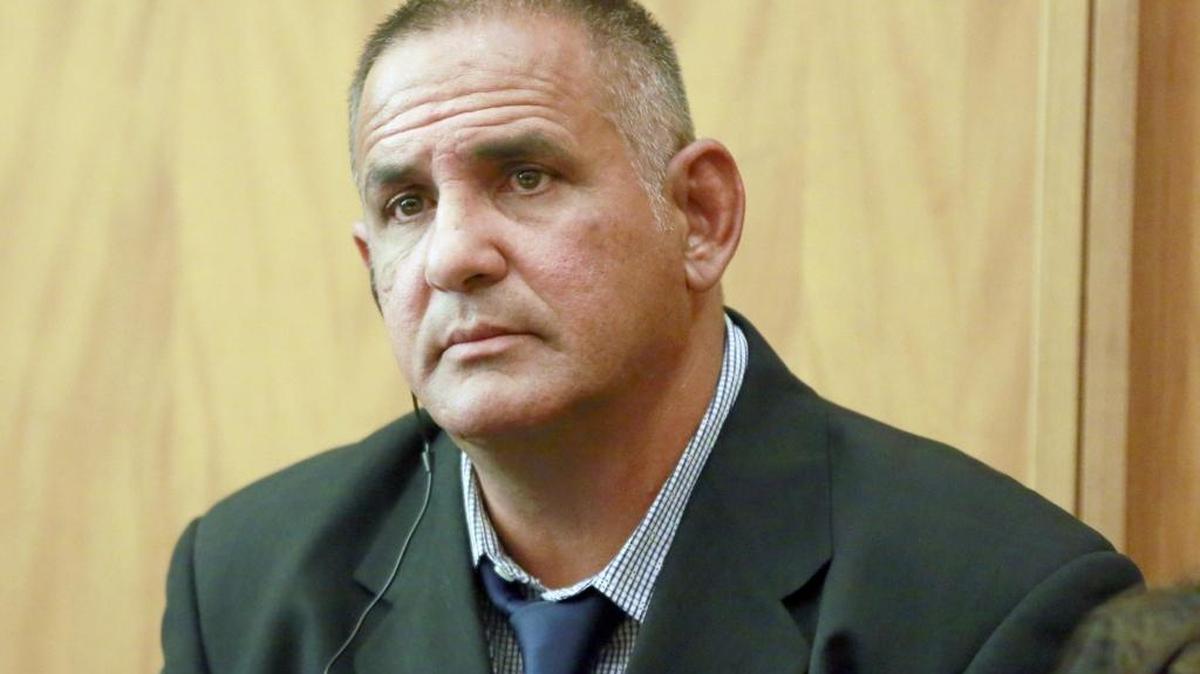 Defendant Lazaro Romero looks on during opening statements at Miami Dade Criminal Court on Tuesday, August 29, 2017. Romero was convicted of murder, and later killed himself while in custody at the Miami-Dade jail.