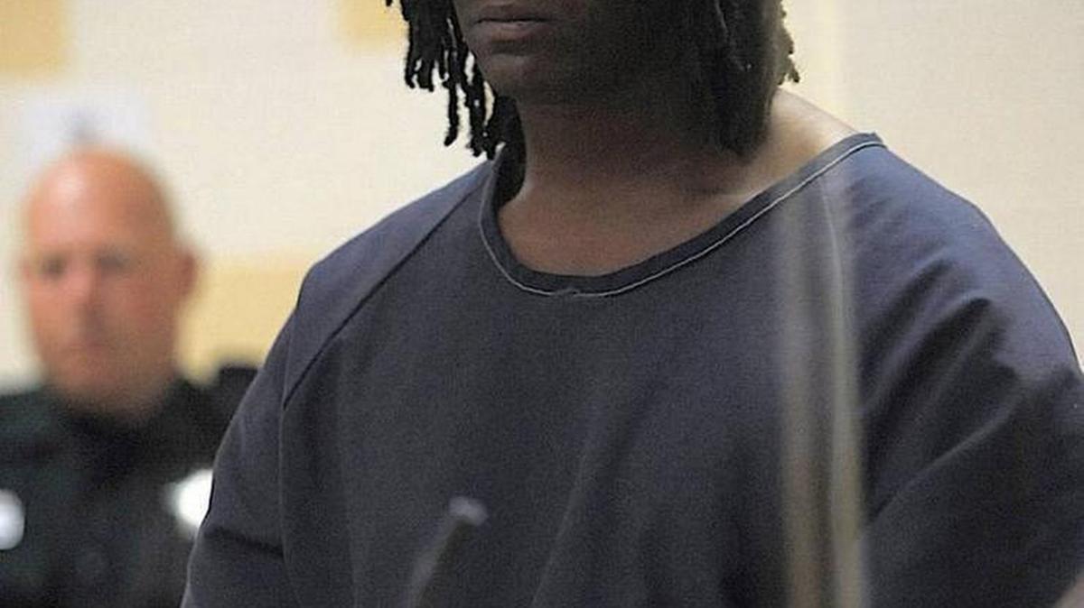 Trevor Cardarelle appeared before Circuit Judge Peter Dubensky via video link at the Manatee County Jail on Friday, Apr. 24, 2015 for a first appearance hearing.