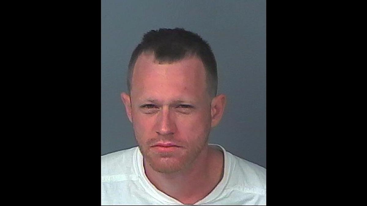 Aaron Meininger, 29, is charged with grand theft, commercial burglary and possession of burglary tools. He is being held without bond.