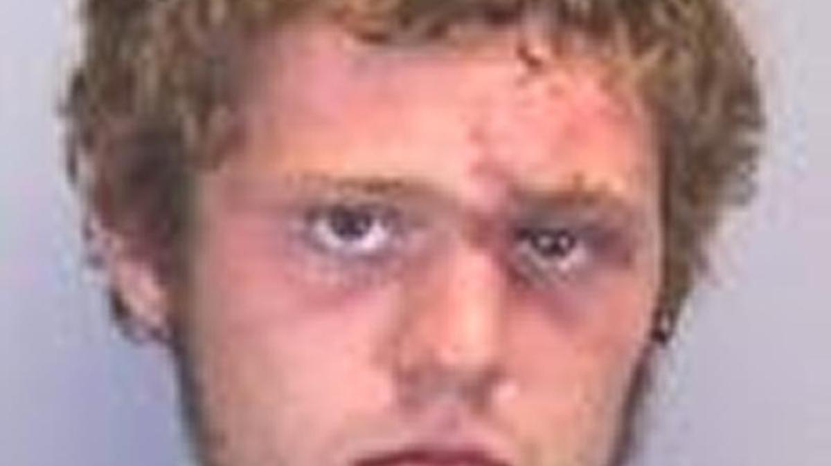 Robert Baylis, 20, was arrested for armed home invasion/robbery Sunday.