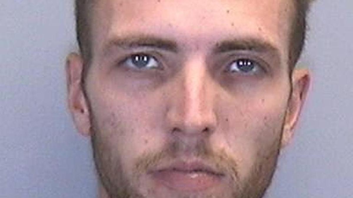 Deputies have arrested three men in connection with a string of vehicle burglaries that have occurred over the last month across Manatee County. David Schwerha, 28 (above) Christopher Dumont, 27, and Christopher Lembachner, 21, are all facing multiple counts of burglary and fraudulent use of credit cards, deputies said.