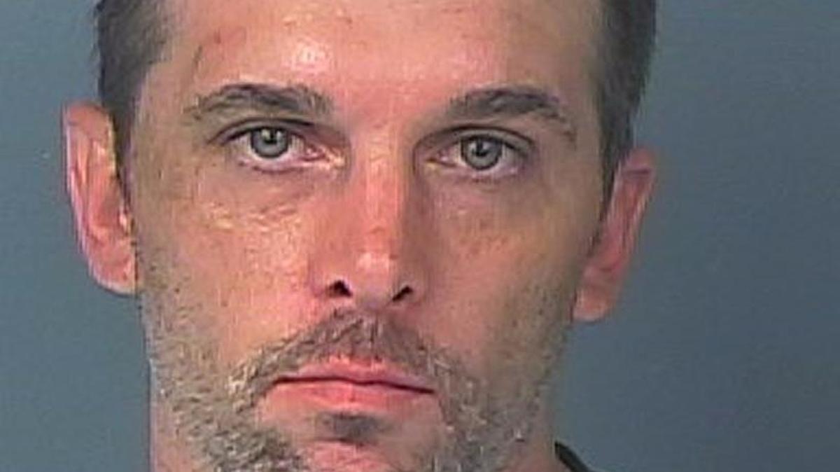 Brian Vincent, who Hernando County Sheriff’s detectives believe ran a meth lab in a retirement community home’s garage.