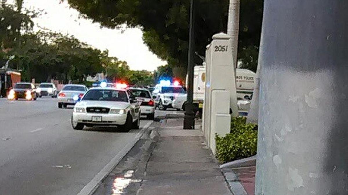 Miami-Dade and Coral Gables police investigate after a man stole a van from a Coral Gables Marriott and then ran over a hotel employee.