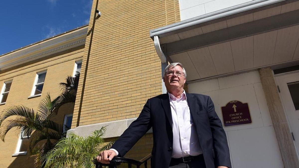 Pastor H. Clark Edwards of the First United Methodist Church in downtown Bradenton had law enforcement walk the campus and make suggestions for security. The campus uses several kinds of technology, including exterior cameras around the building.