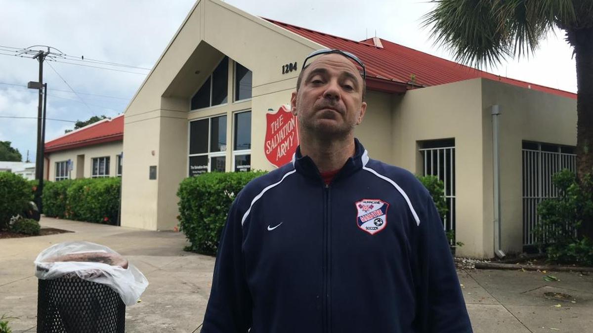 Salvation Army, Manatee resident Marvin Permenter, heard Tropical Storm Emily hit Monday morning. “Unusual,” Permenter said. “Very windy.” Permenter expects the Army will be filled on Monday since it will be a night without the usual $10 bed fee due to Emily passing through the area.